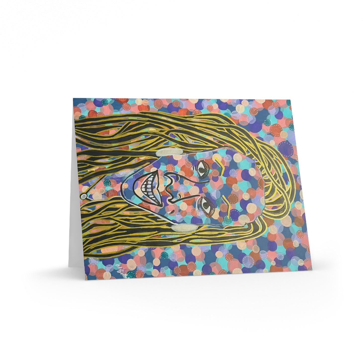 Tea Print Greeting cards (8, 16, and 24 pcs)