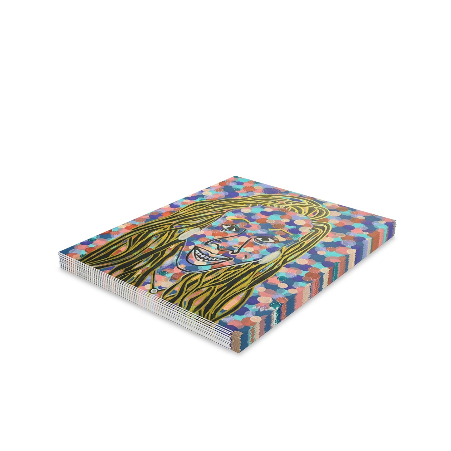 Tea Print Greeting cards (8, 16, and 24 pcs)