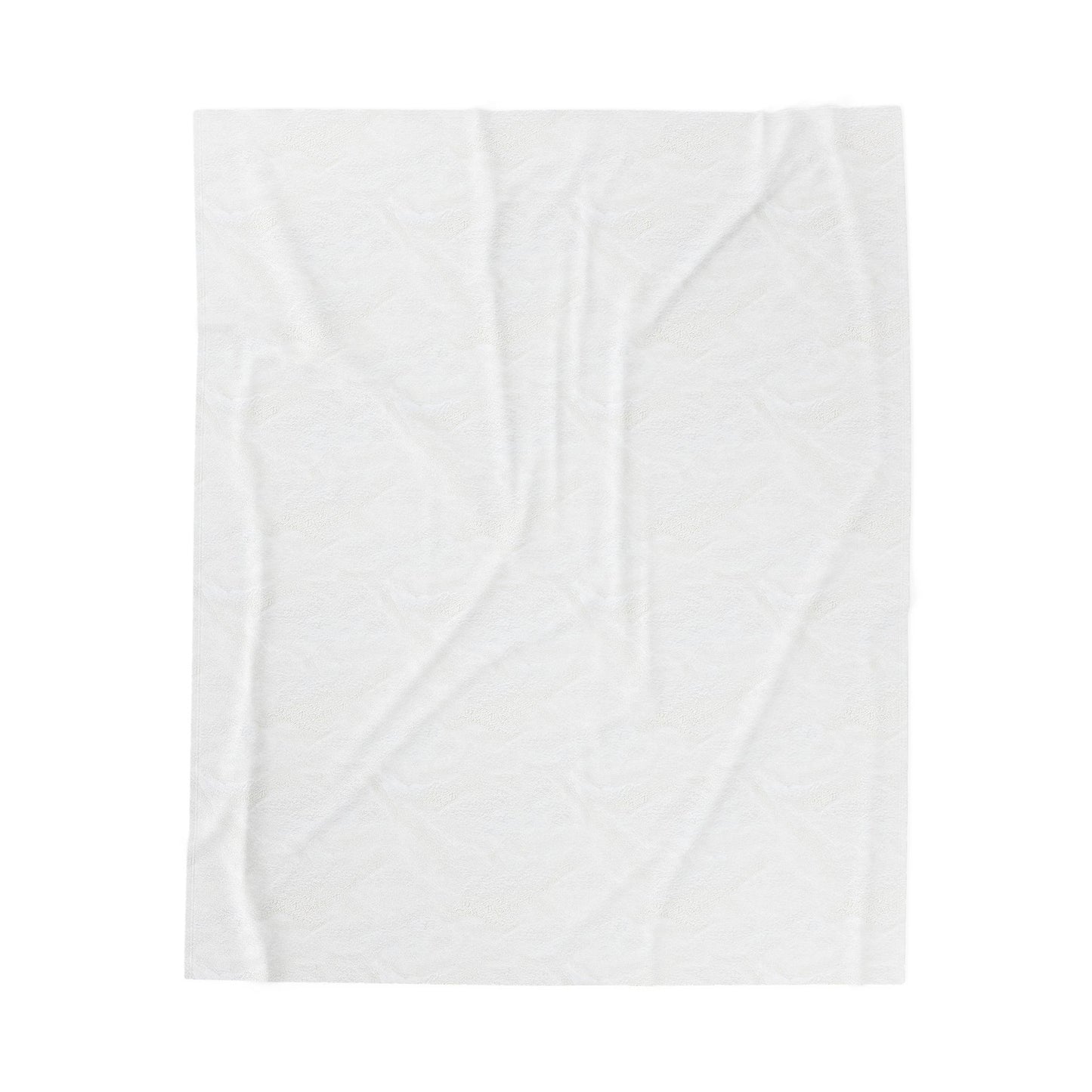 Tee Print Velveteen Plush Blanket