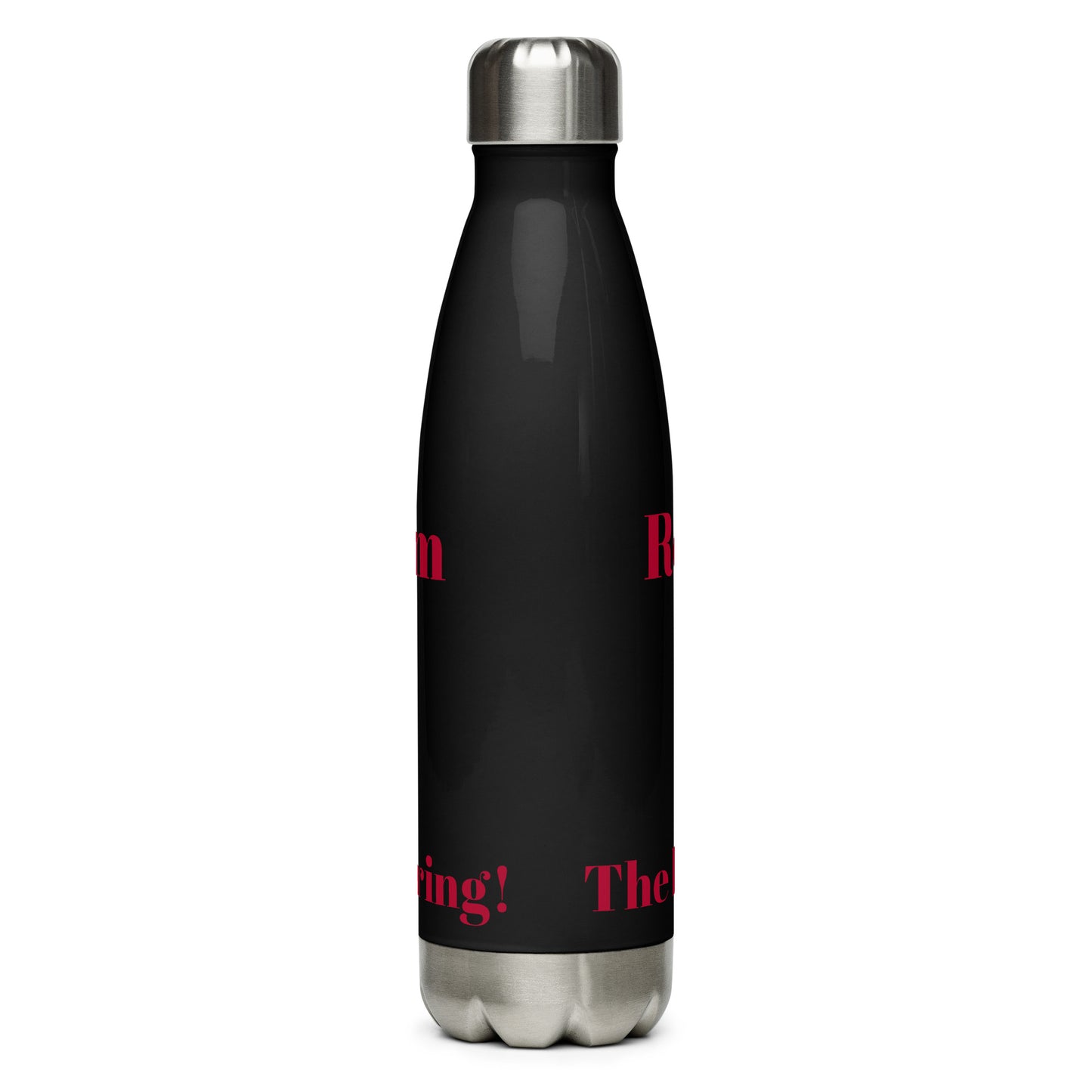 Stainless steel water bottle