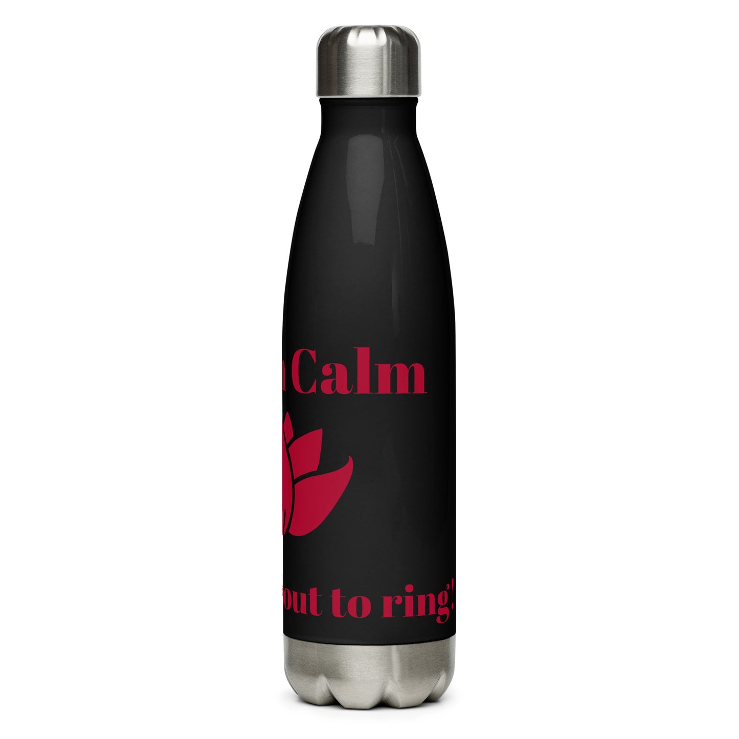 Stainless steel water bottle