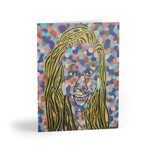 Tea Print Greeting cards (8, 16, and 24 pcs)