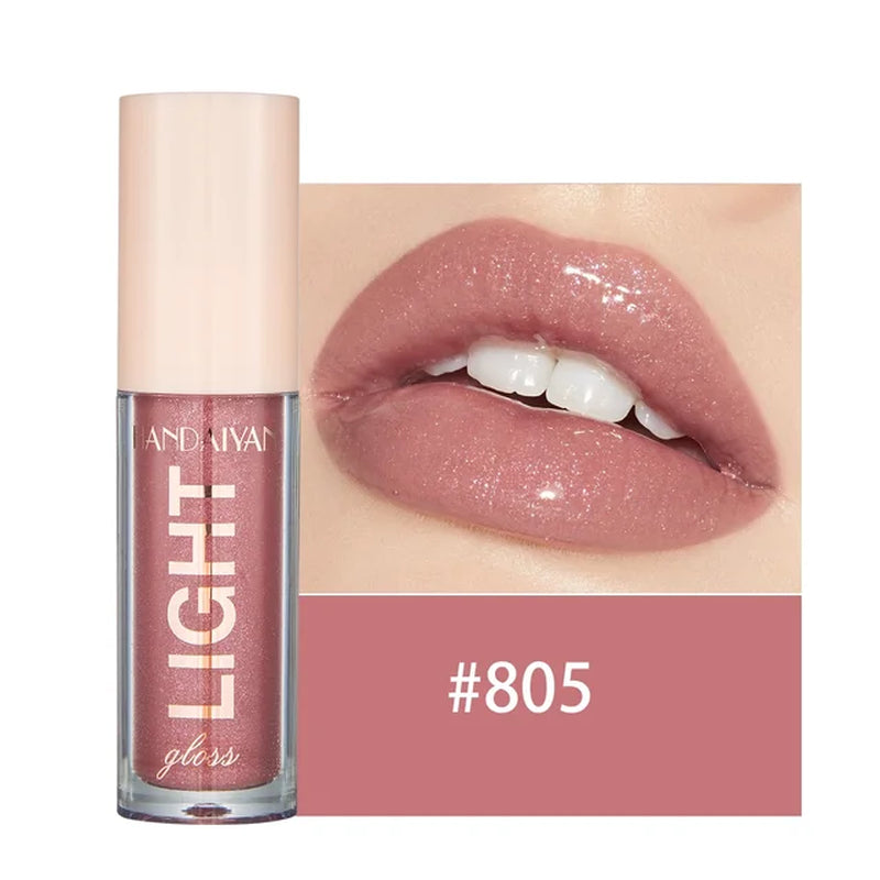 12 Colors Mirror Pearl Lip Gloss Waterproof Long Lasting Moisturizing Lipstick Shine Glitter Lip Gloss Women Makeup Cosmetic